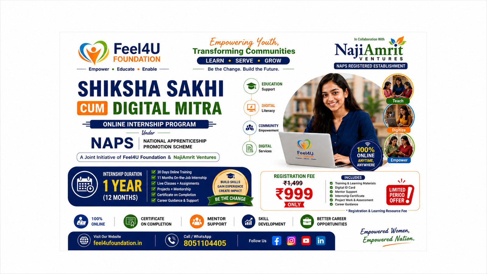 Shiksha Sakhi Cum Digital Mitra